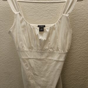 Ann Taylor White Tank Top